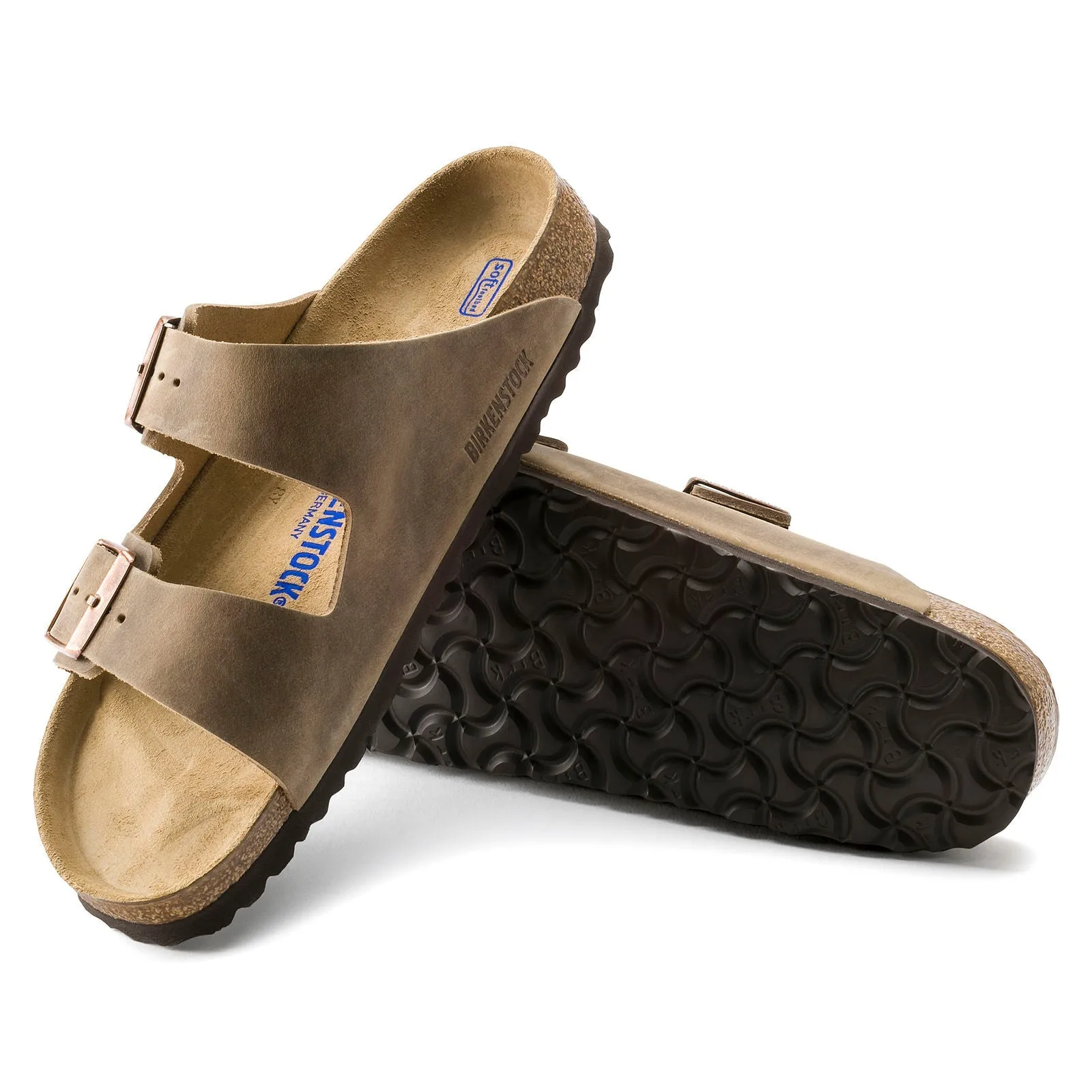 active lifestyle shoes Arizona | Soft Footbed | Oiled Leather | Tobacco