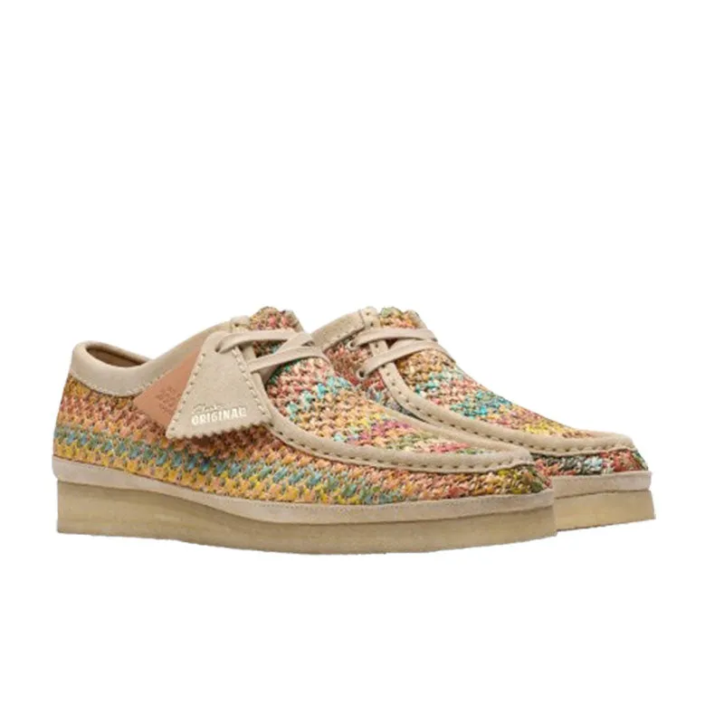 All Day Travel Light Comfort Curve Clarks Wallabee Multicolour Raffia Multicolour Raffia 26180640