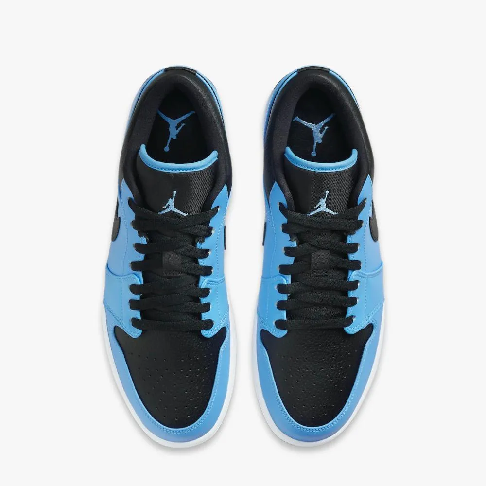 (Men's) Air Jordan 1 Low 'UNC University Blue' (2021) 553558-403 Stability Post