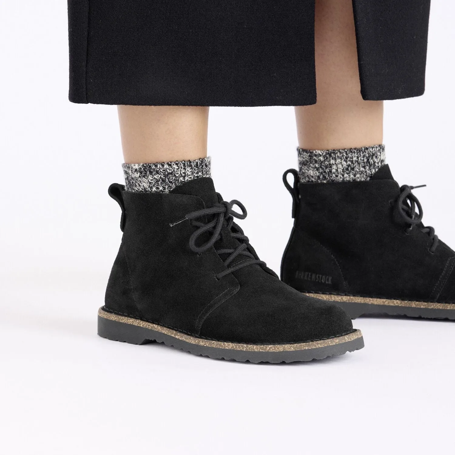 City Moments Uppsala Mid | Women | Suede | Black