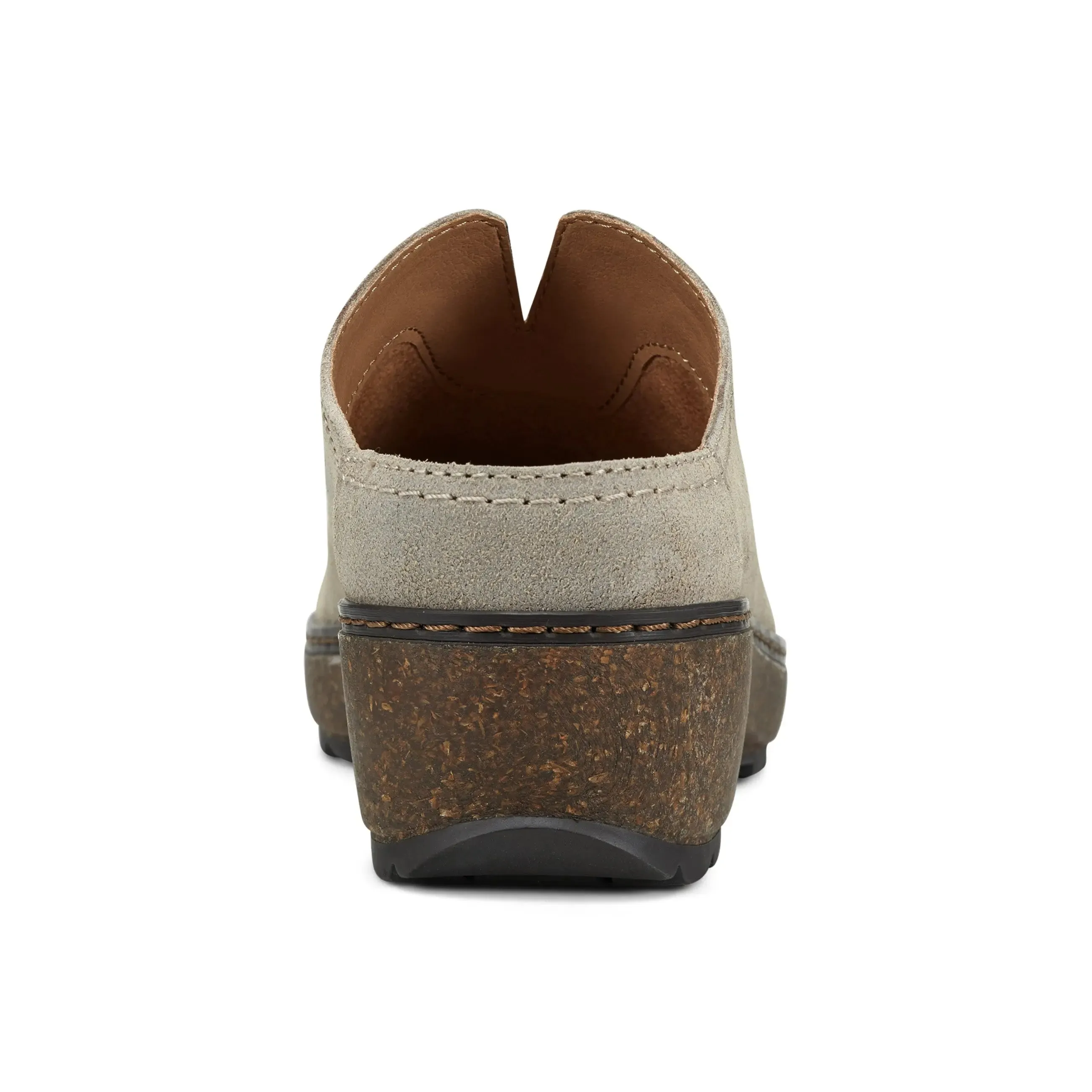 Durable Comfort Heel Care Kolia Round Toe Slip-on Casual Clogs