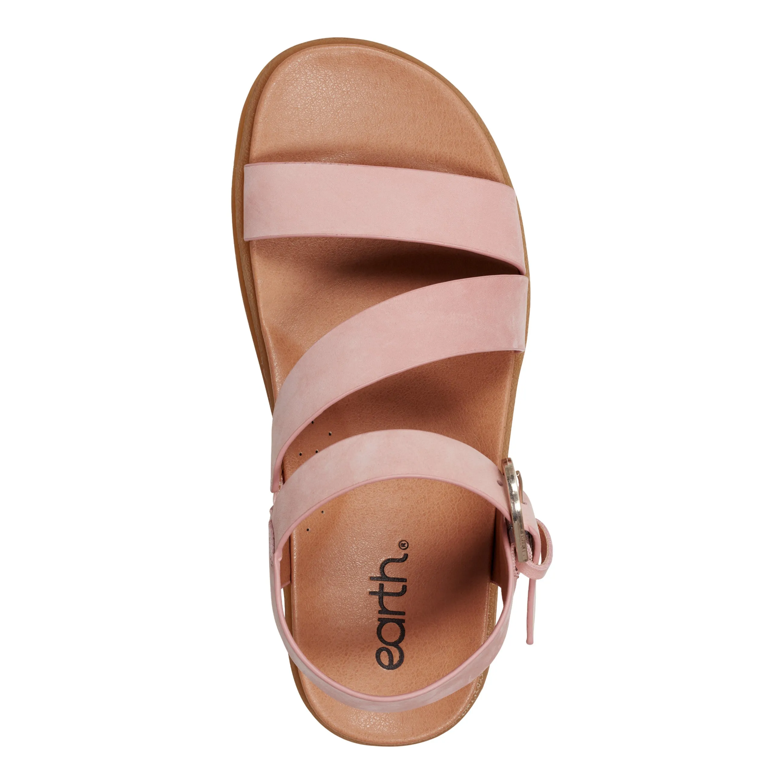 Lainey Casual Strappy Round Toe Flat Sandals Summer Ease