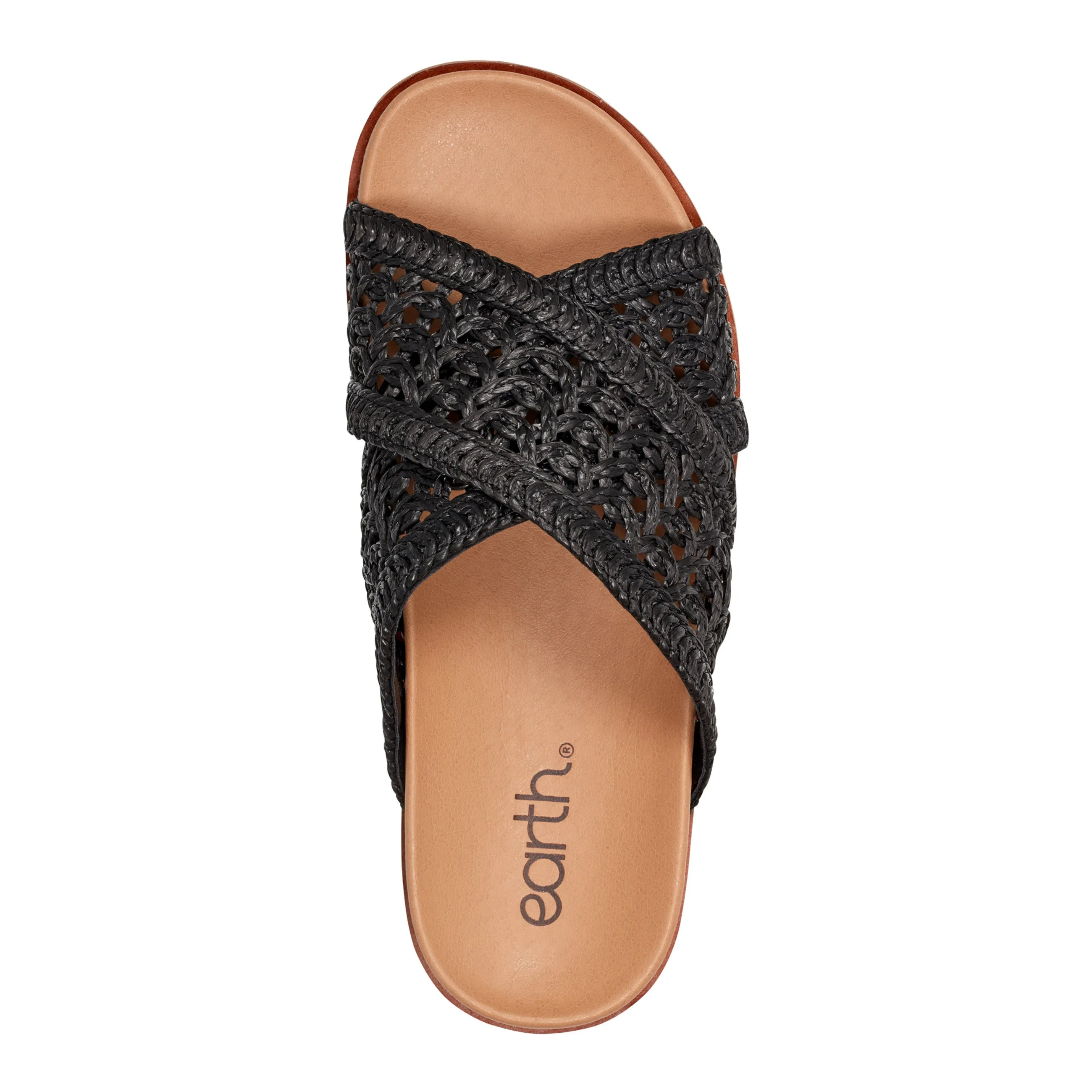 Grab And Go Beach Sandals Flurry Round Toe Slip-on Flat Casual Sandals