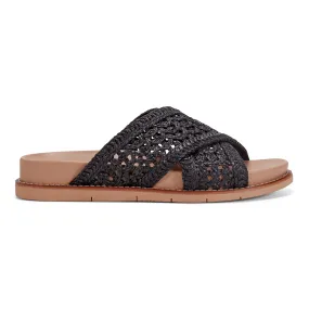 Flurry Round Toe Slip-on Flat Casual Sandals Modern Comfort
