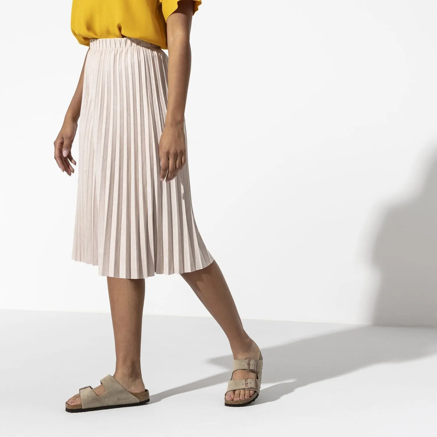 All Day Lifestyle Shoes Breathable mesh Arizona | Soft Footbed | Suede | Taupe