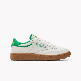 Suede Soft Reebok Club C Golf Shoes WHITE/GREEN 100236001