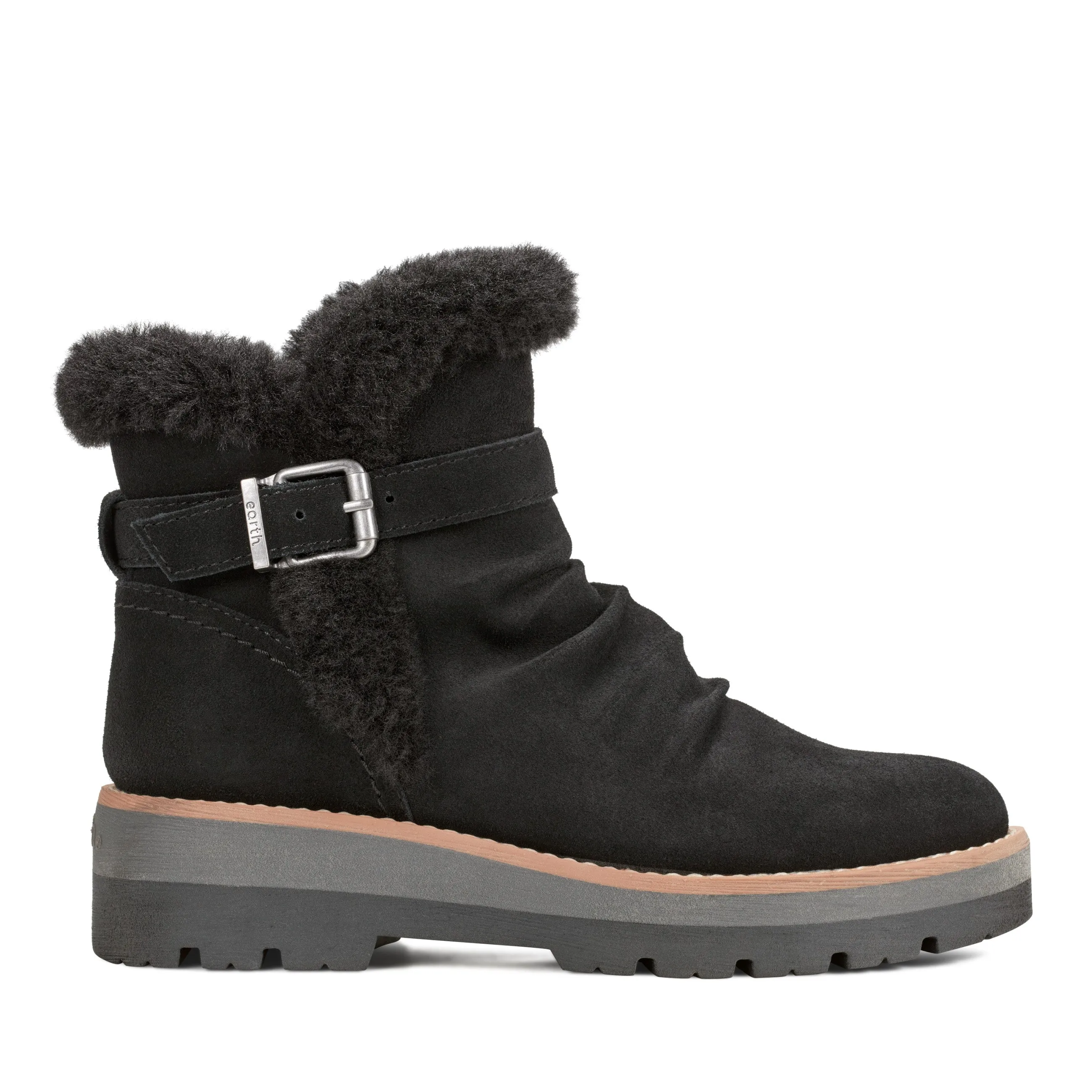 Yara Waterproof Lug Sole Casual Ankle Booties ShockAbsorbing