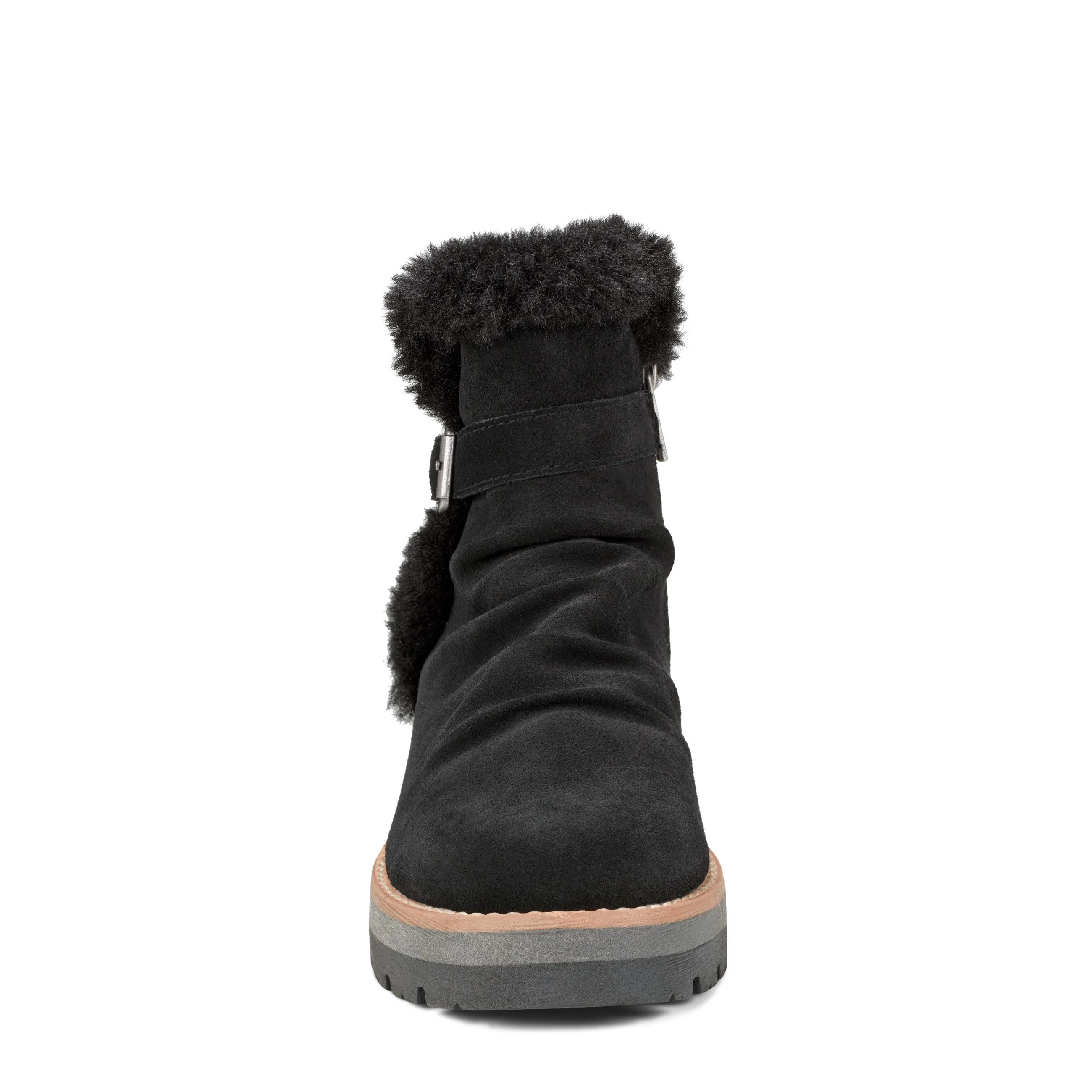 Yara Waterproof Lug Sole Casual Ankle Booties Outdoor Freedom Mid Rise