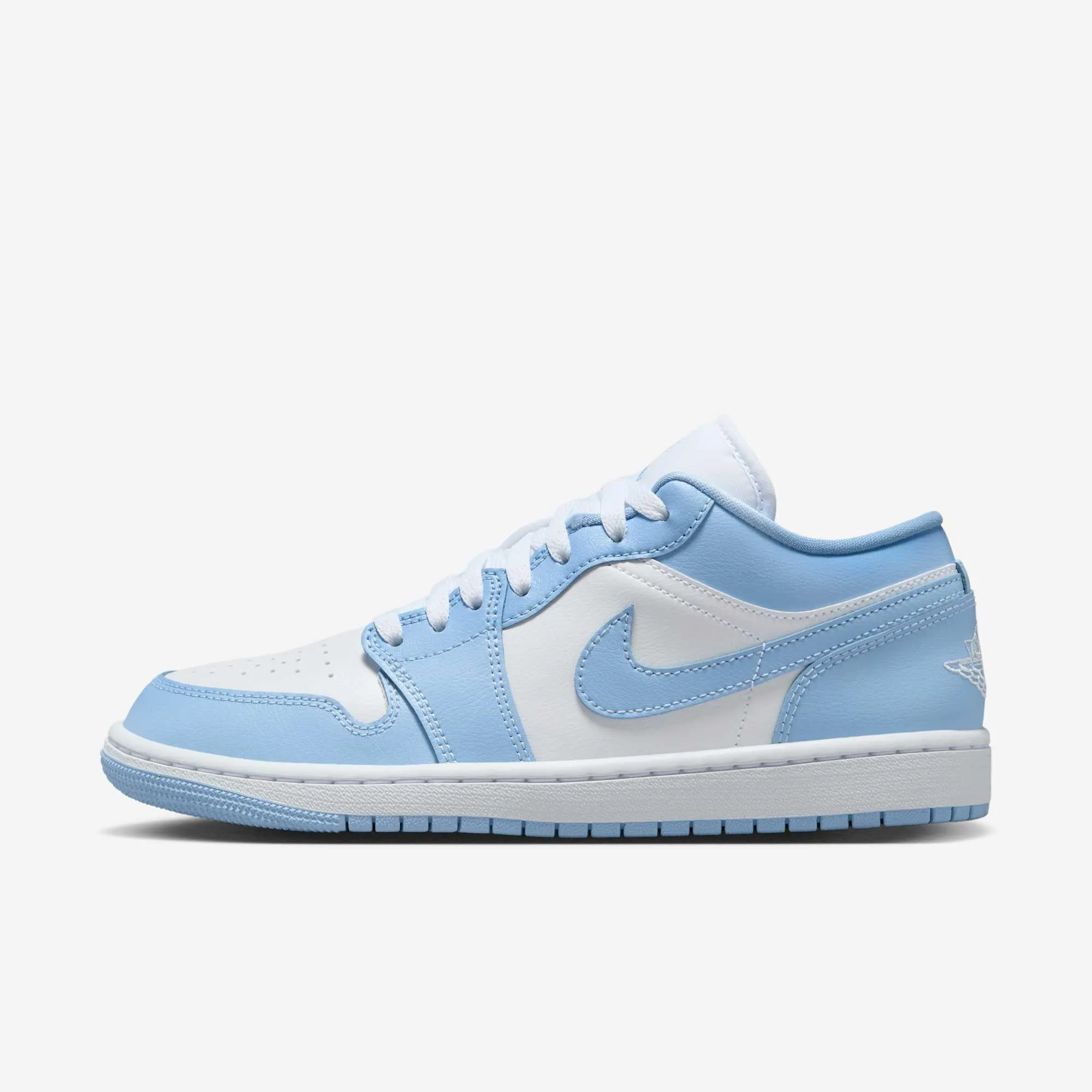 Durable tread Modern Trend (Women's) Air Jordan 1 Low 'White / Aluminum' (2025) DC0774-142