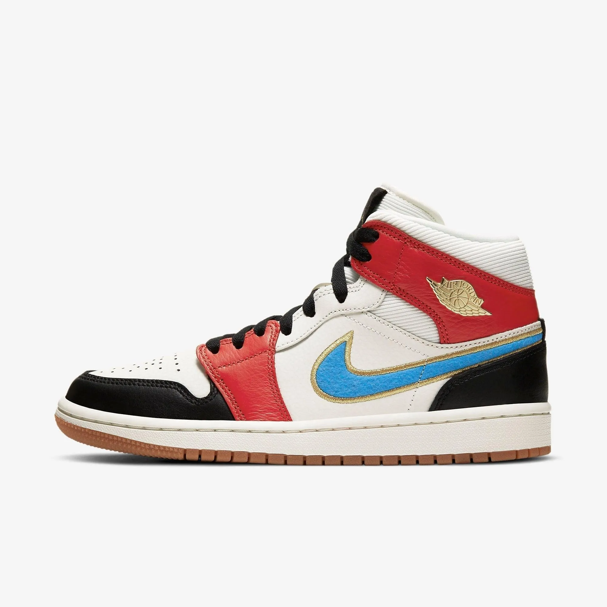 (Women's) Air Jordan 1 Mid SE 'Let(Her)Man / Homecoming' (2020) DC1426-100 indoor activities Low   Top