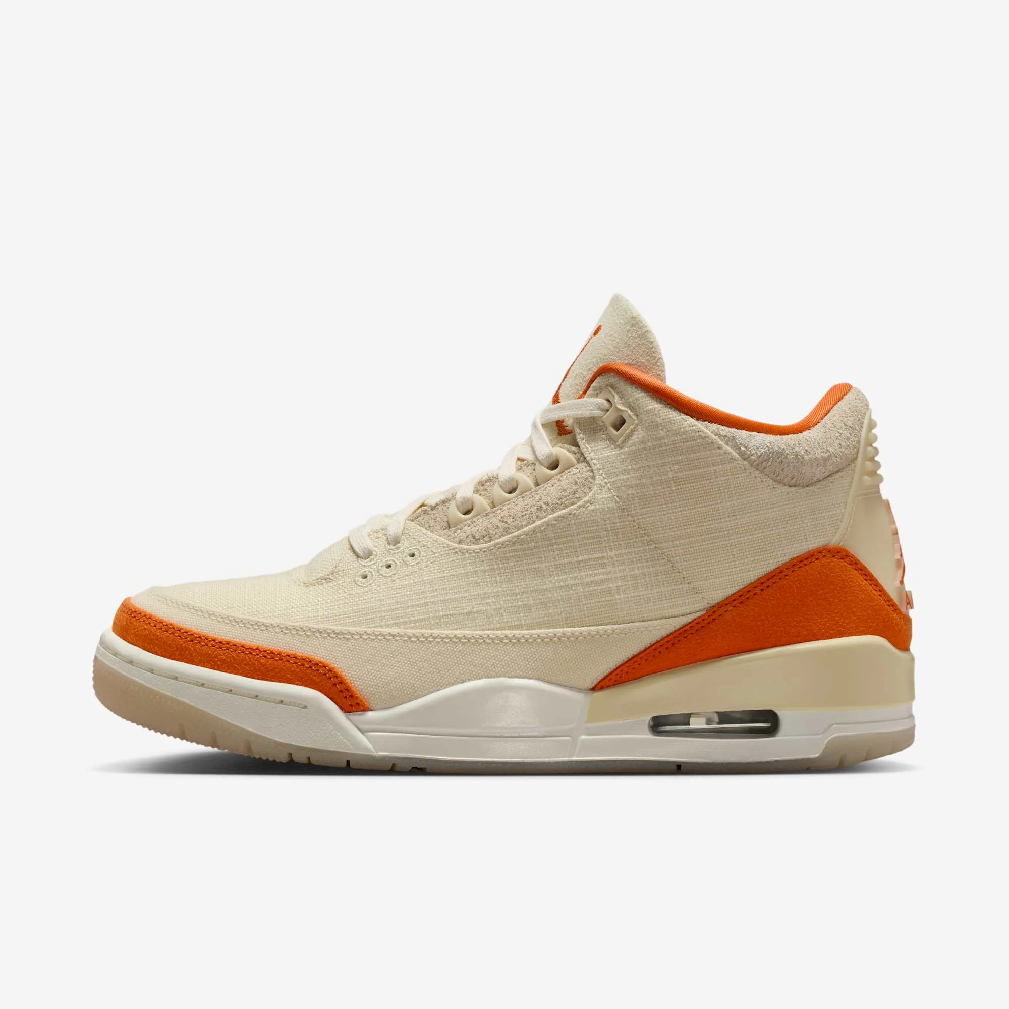 Motion Cushion Balanced Flex Grooves (Women's) Air Jordan 3 Retro TEX 'Starfish / Orange Trance' (2025) IH7694-200 Torsion Bar Technology