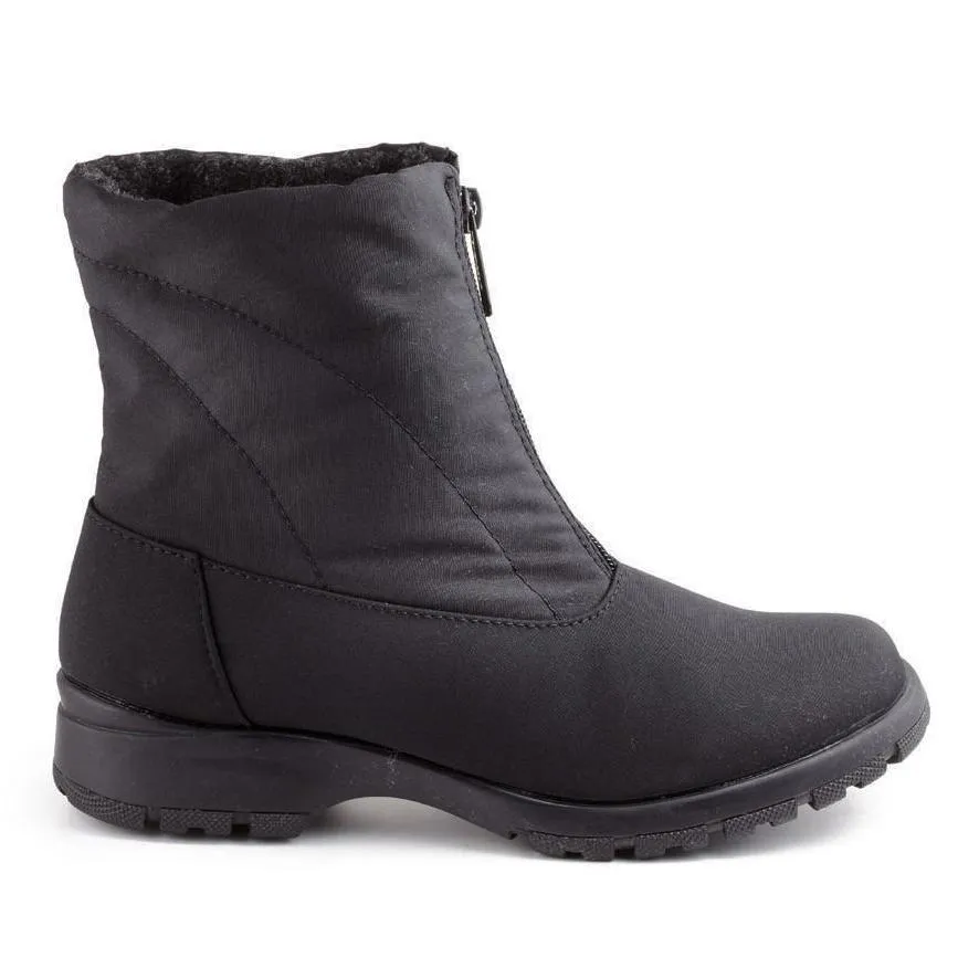 Women's Magic Front Zip Boot Comfort Lining All Day Wear