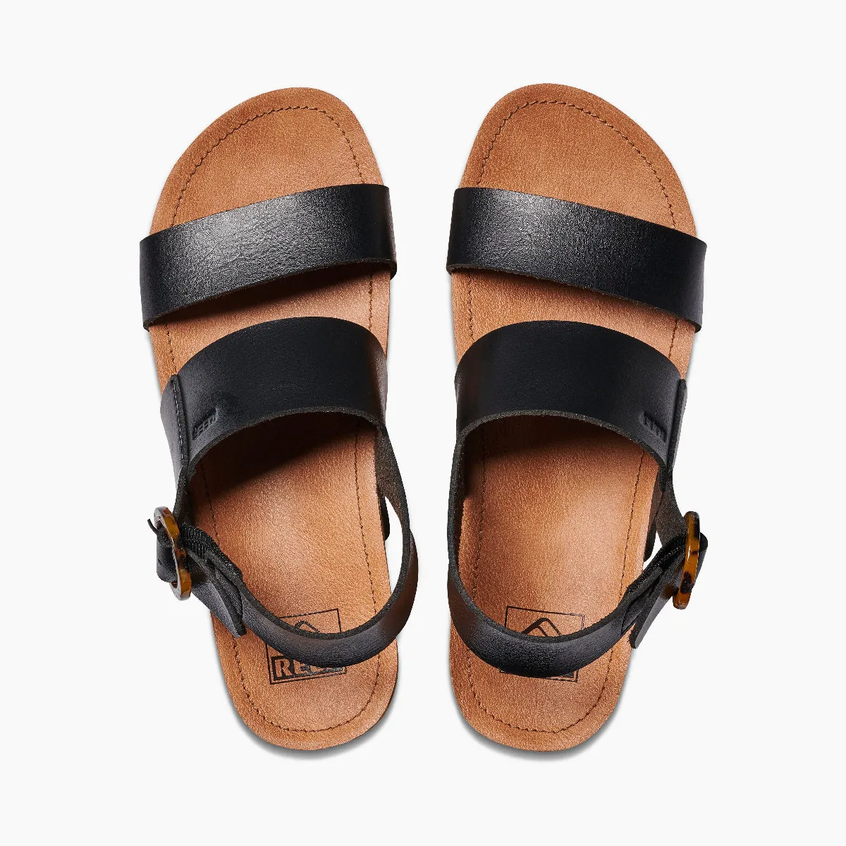 WOMEN'S VISTA HI BUCKLE Criss Cross Straps Relaxed Flip-flops