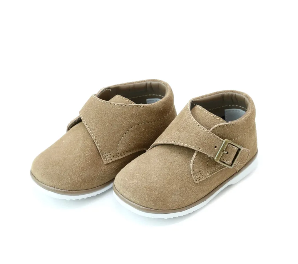 Finch Boy's Buckled Leather Boot (Infant) Synthetic kids' shoes Easy To Clean