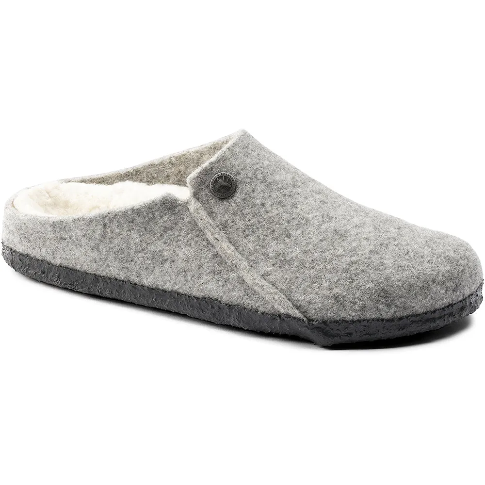 Zermatt Shearling Narrow City Style Slides Breathable Material